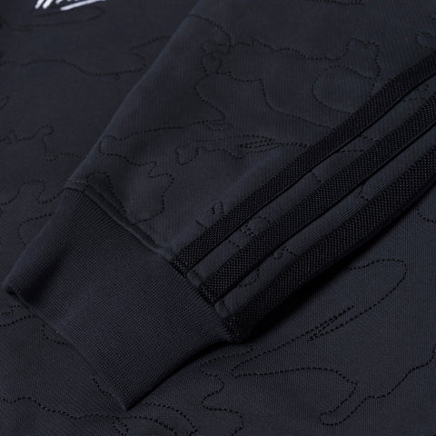 three stripe sleeve detail on adidas Originals Drop 3 Embroidered Hoodie