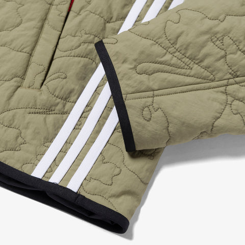 sleeve detail on adidas Originals Drop 3 Quilted Liner Jacket