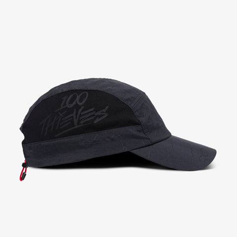 100 thieves logo on adidas Originals Drop 3 Camp Hat