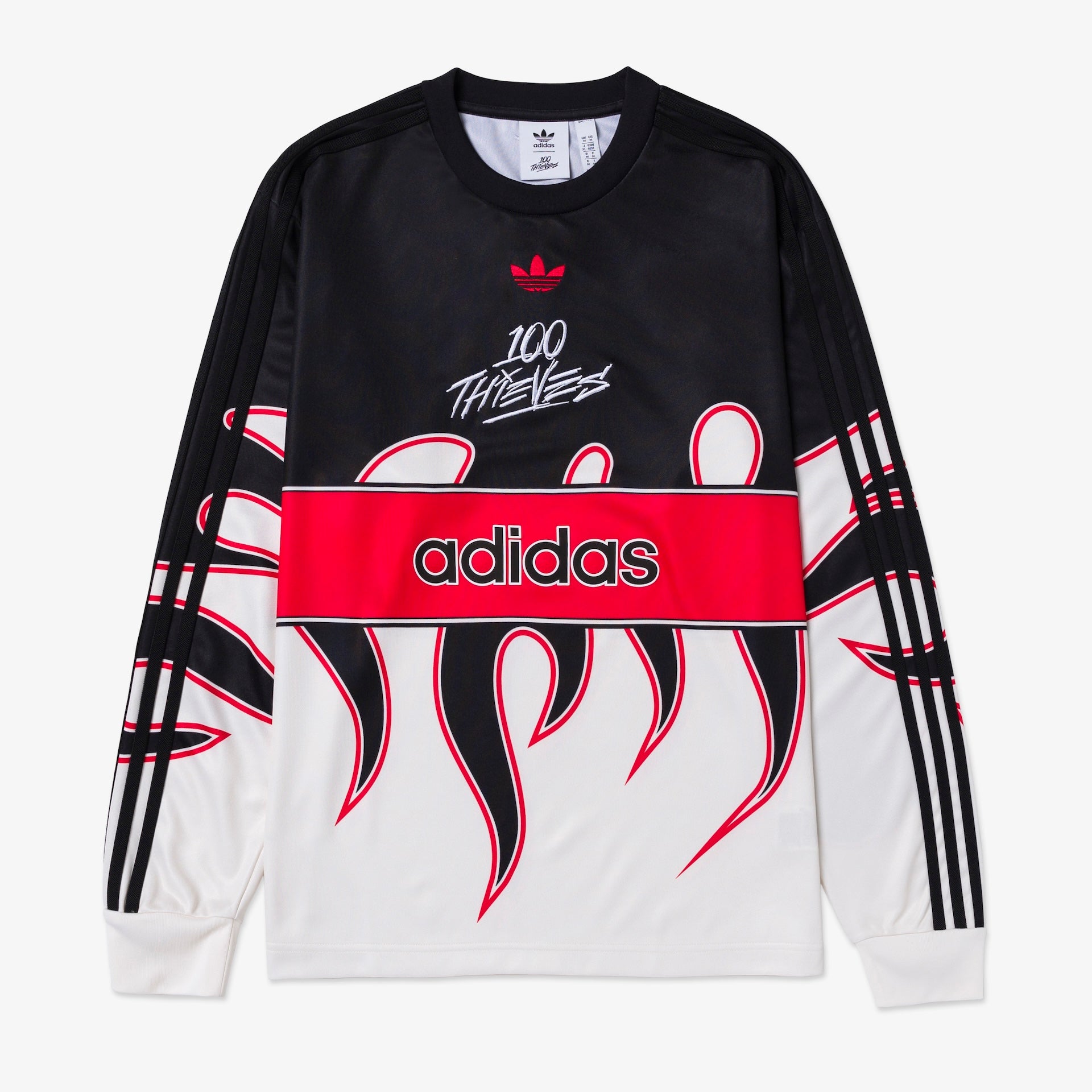 Adidas 100 Thieves Longsleeve Jersey Multicolor M