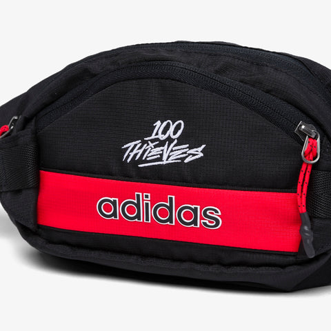 100 Thieves and adidas logo on adidas Originals Bag