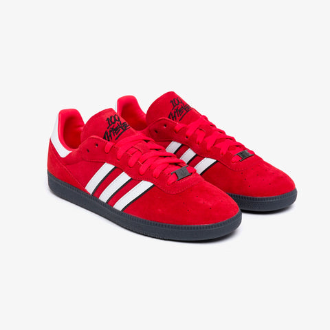 side detail on adidas Originals Palos Hills Shoe - Red