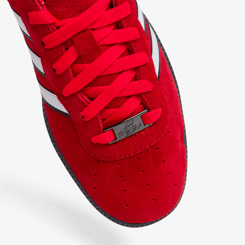 toe detail on adidas Originals Palos Hills Shoe - Red