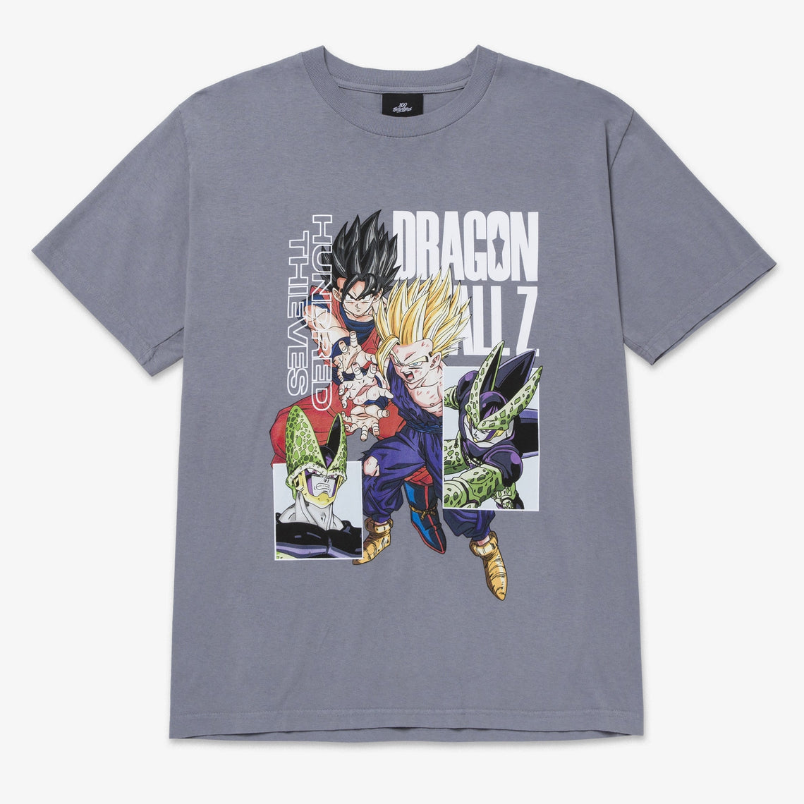 100 Thieves x Dragon Ball Z Ensemble T-shirt - Grey