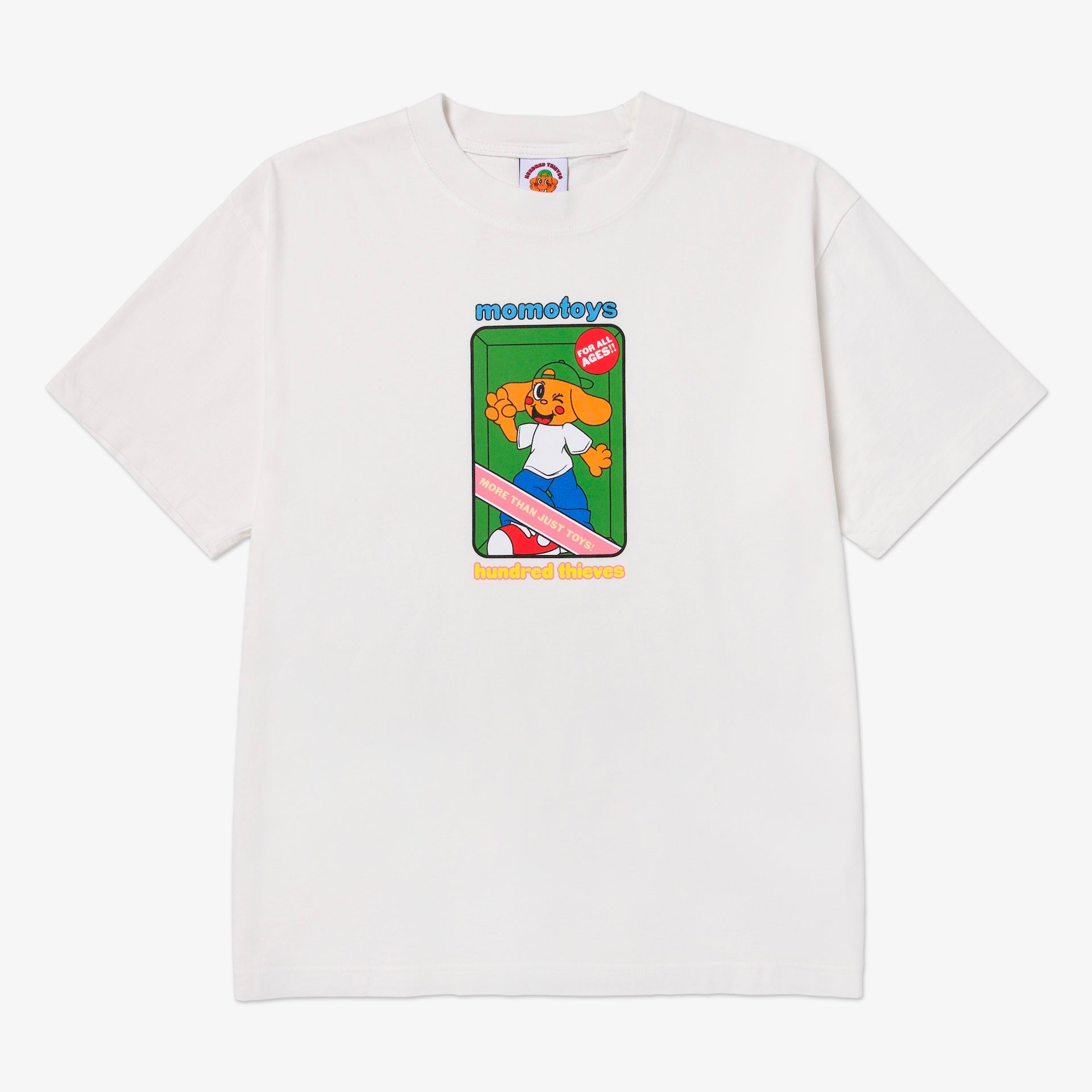Momotoys + 100T - Toy Box T-Shirt