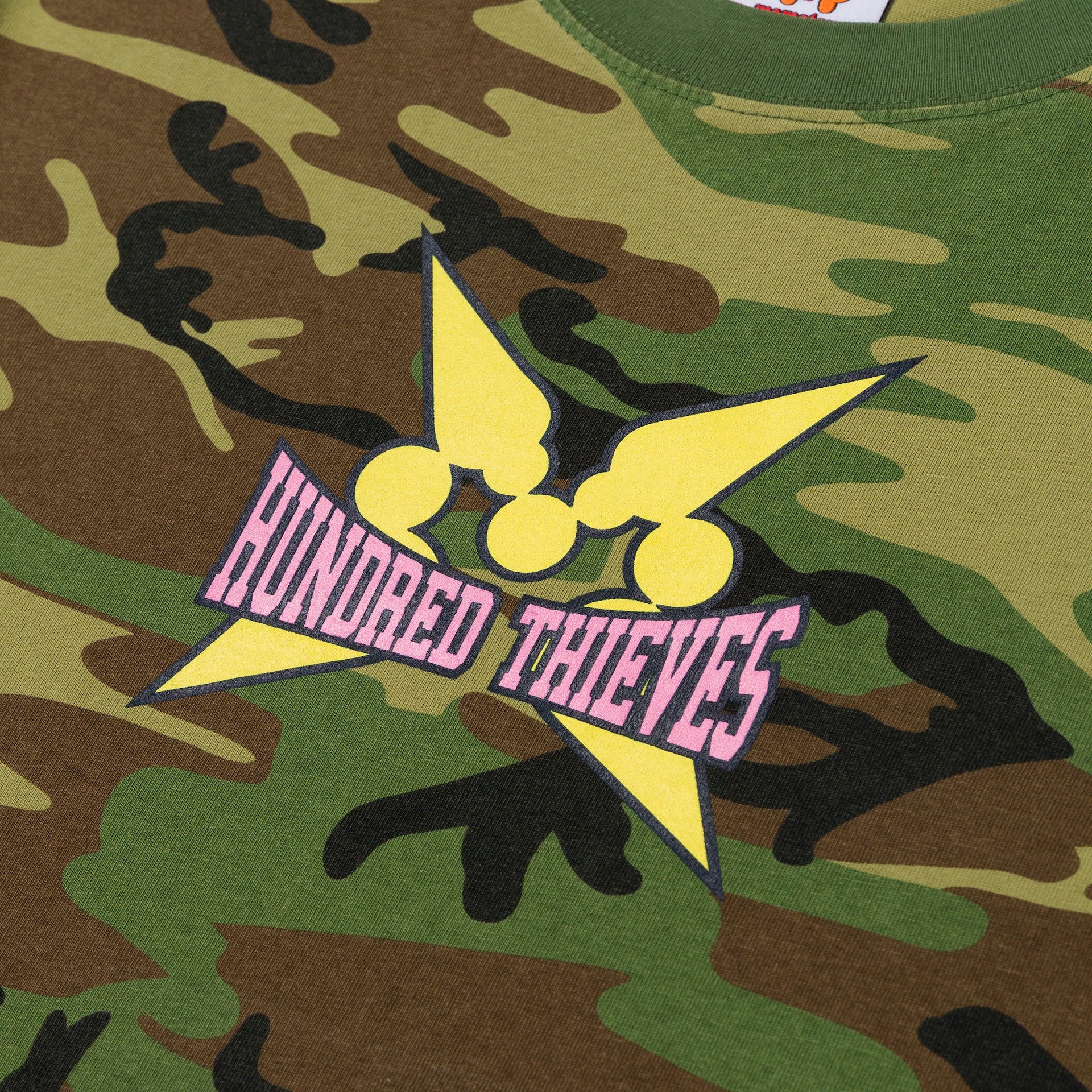 Momotoys + 100T - Woodland Camo T-Shirt