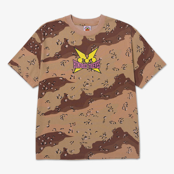 Momotoys + 100T - Desert Battle Camo T-Shirt