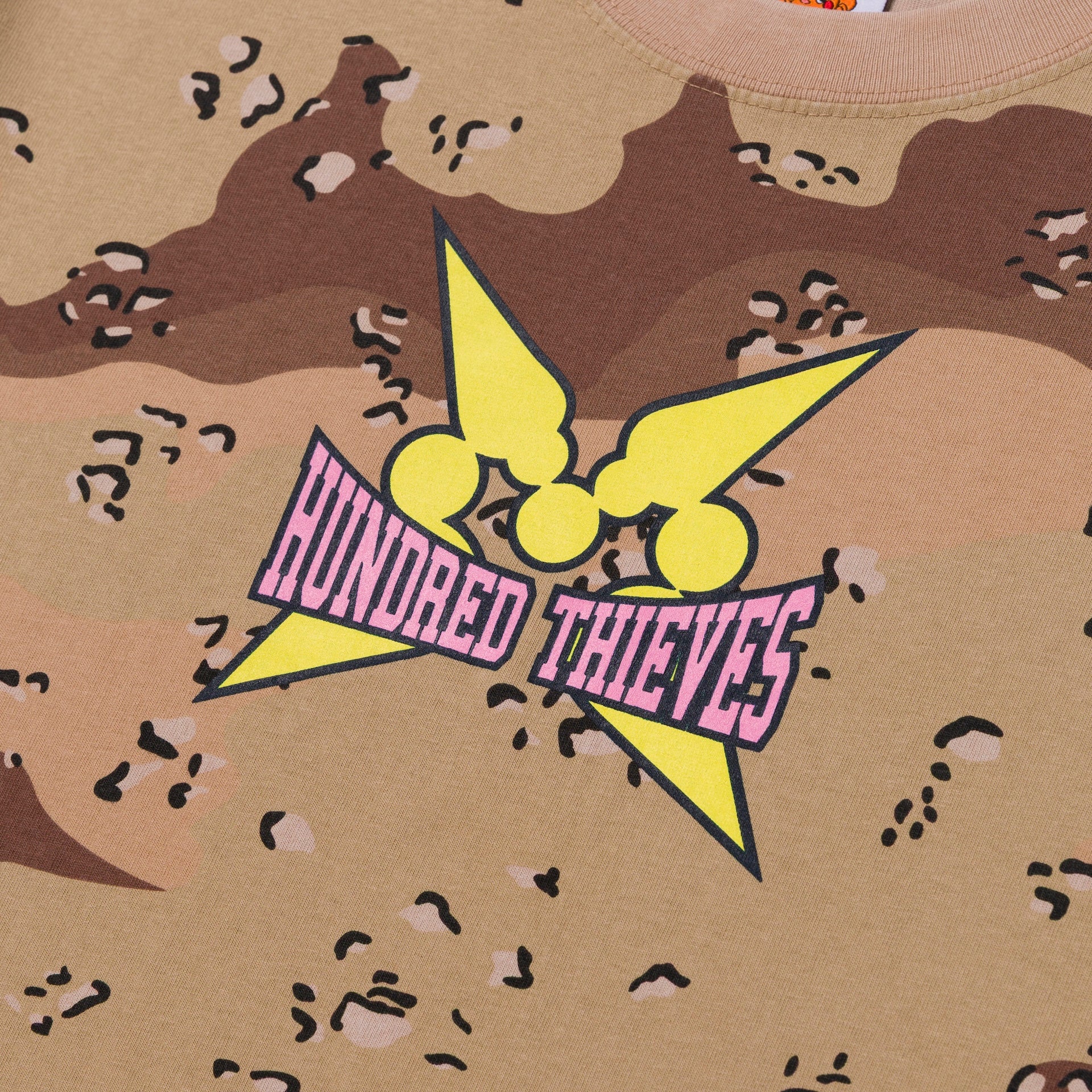 Momotoys + 100T - Desert Battle Camo T-Shirt
