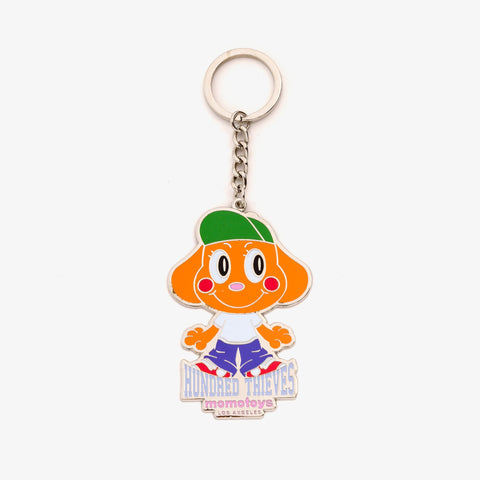100T x MomoToys Enamel Keychain