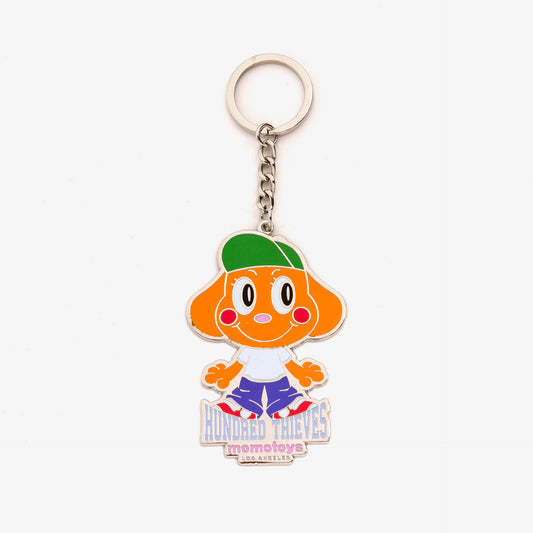100T x MomoToys Enamel Keychain