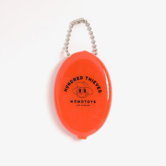 100T x MomoToys Coin Pouch - Orange