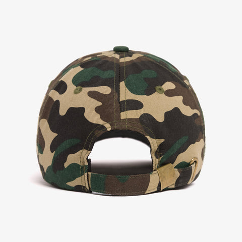 Back of 100T x MomoToys Camo Hat
