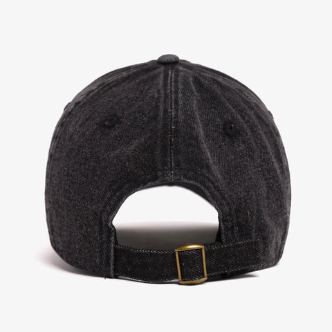 Back of 100T x MomoToys Washed Denim Dad Hat