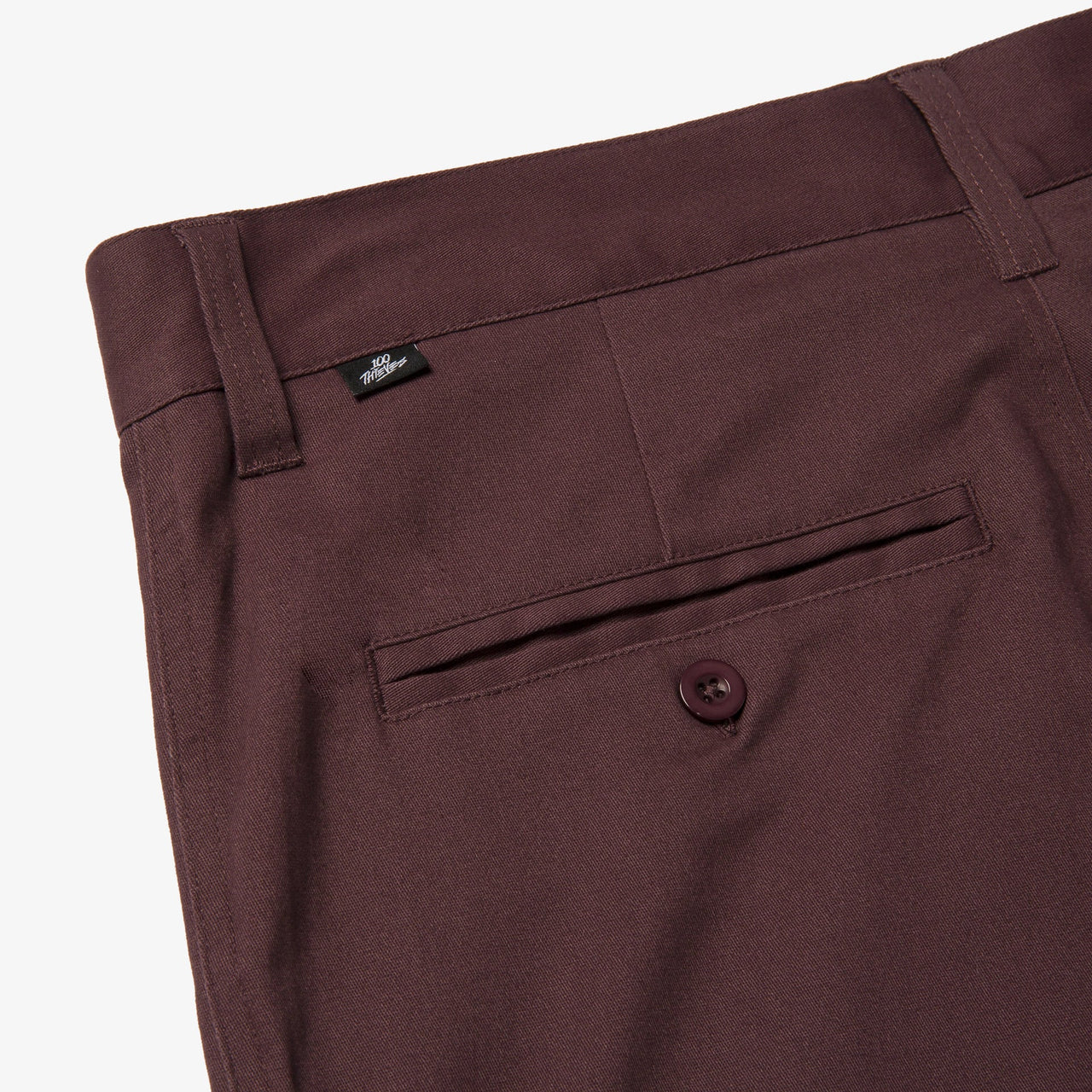 Foundations FW'23 Chino - Burgundy