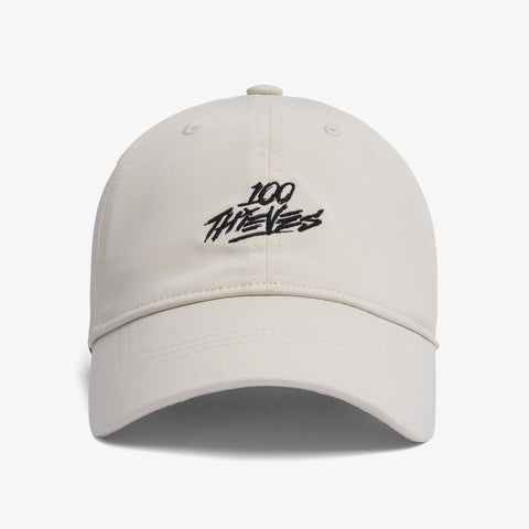 Front of Foundations FW'23 Tech Hat - Cream