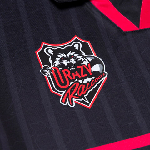 Crazy Raccoons logo on 