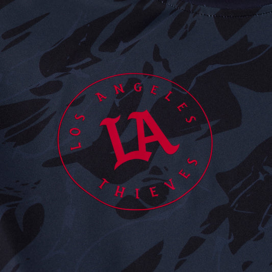 Los Angeles Thieves logo on 2025 Official Home Jersey