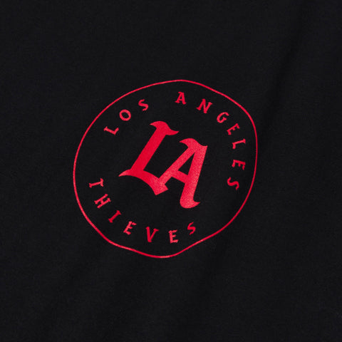 LA THieves logo on Core Tee - Black