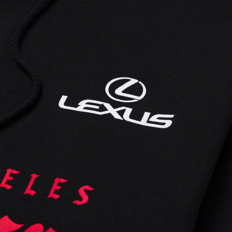 Lexus logo on 2025 Official Hoodie 