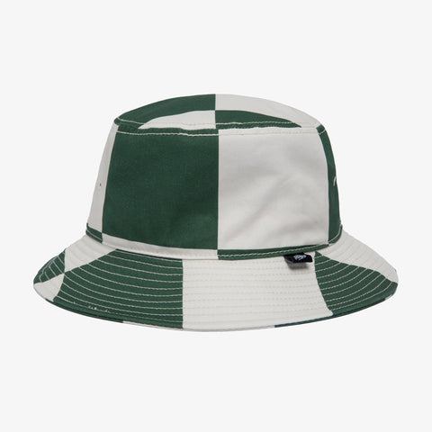 100 Thieves Monaco Pit Bucket Hat - Green/Crème