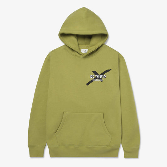 front of Wolf Pullover - Olive