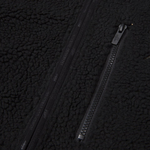 (Black) Reversible Nylon Jacket Zippers 18