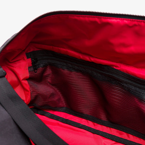 interior detail on Lexus LFA Weekender Bag