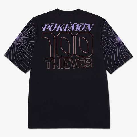 Back detail on Gengar Jersey - Dark Purple