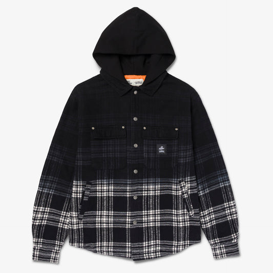 Front of Charizard Quilted Flannel Jacket