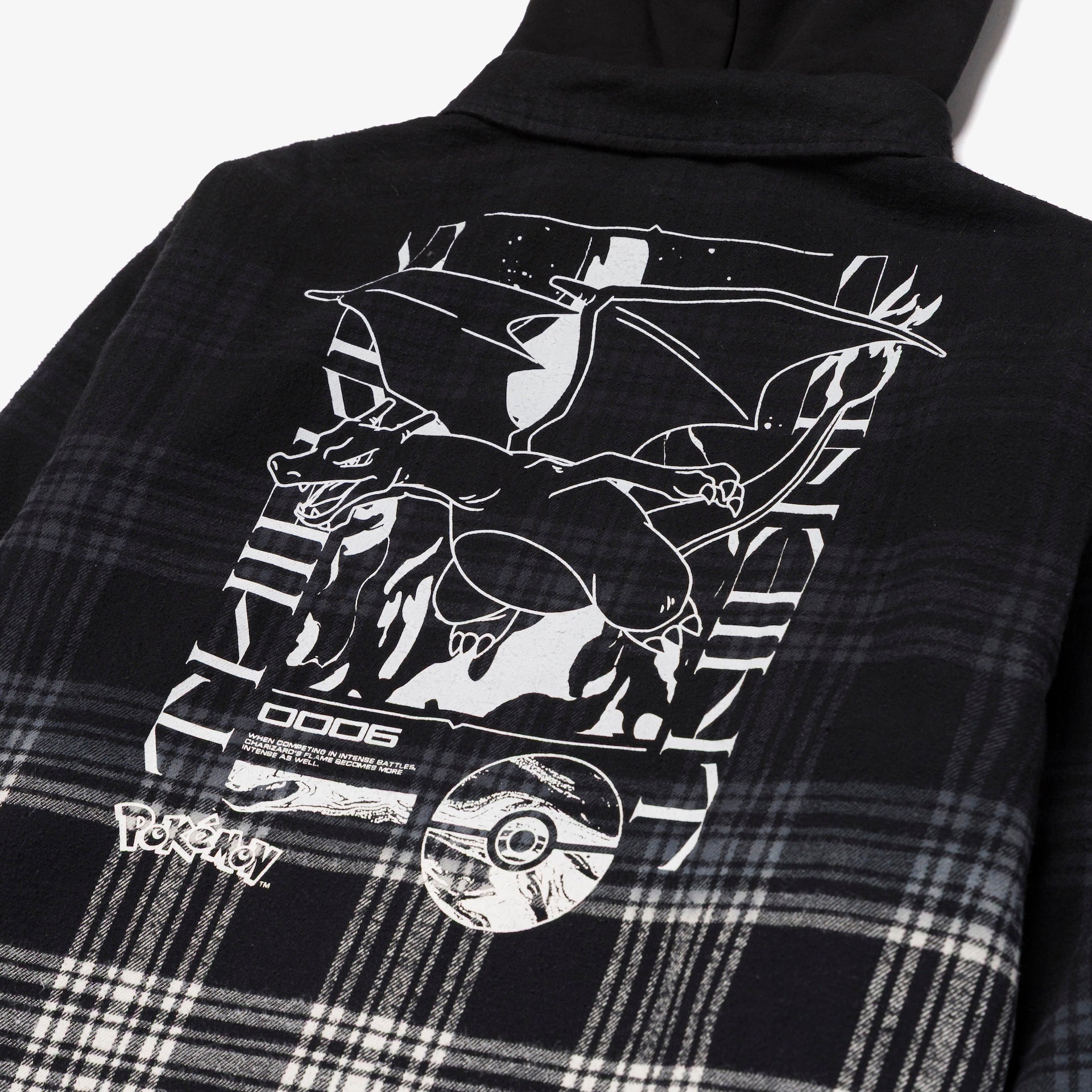 Charizard Quilted Flannel Jacket