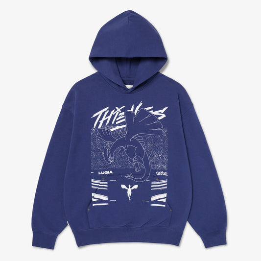 Front of Lugia  Hoodie - Black