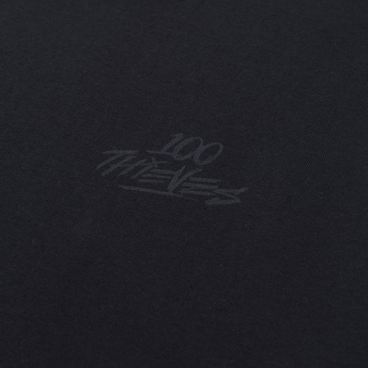 logo detail on Foundations Locker Room T-shirt - Black