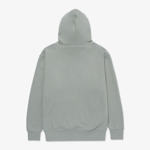 back of Foundations SS'24 Hoodie - Stonewash Green
