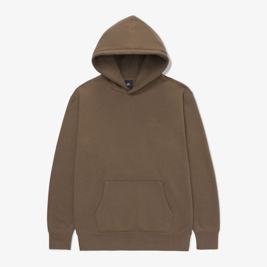 Front of Foundations SS'24 Hoodie - Brown