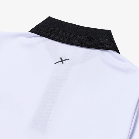 x logo on Golf'24 Pro Polo - White