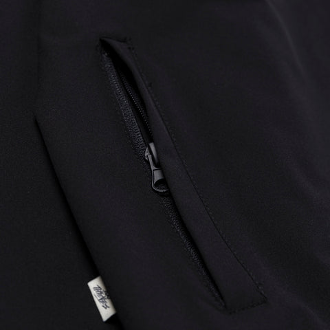 pocket zipper detail on Golf'24 Ace Windbreaker - Black