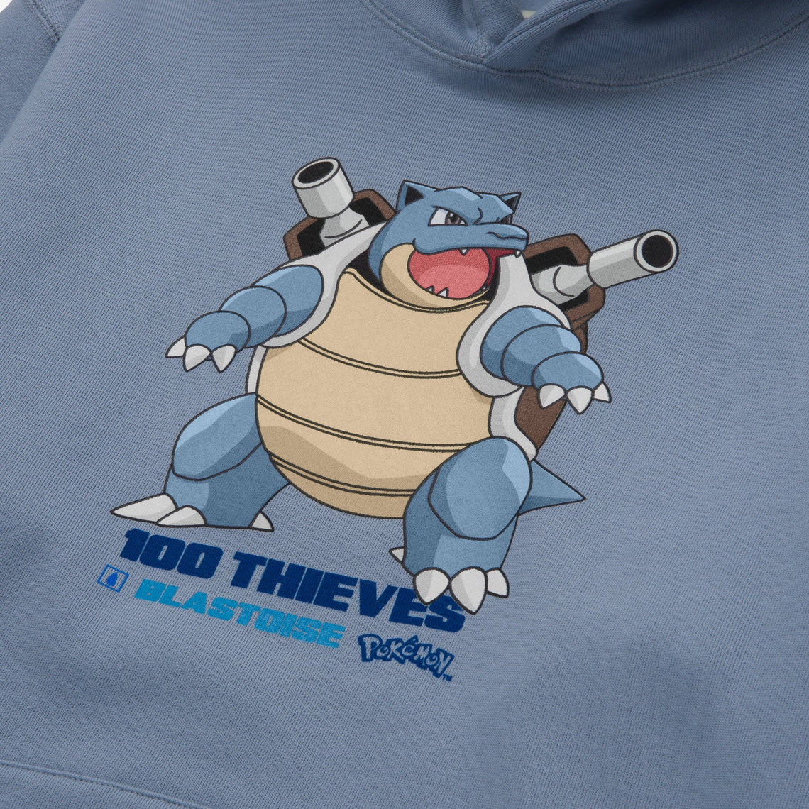 Pokémon + 100 Thieves | Blastoise Hoodie - Medium Blue