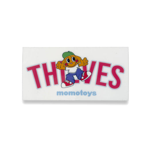 100T x MomoToys Rectangle Sticker