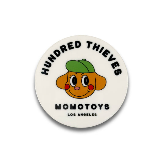 100T x MomoToys Circle Sticker