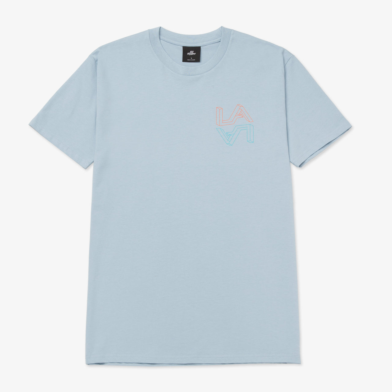 3D T-Shirt - Pale Blue