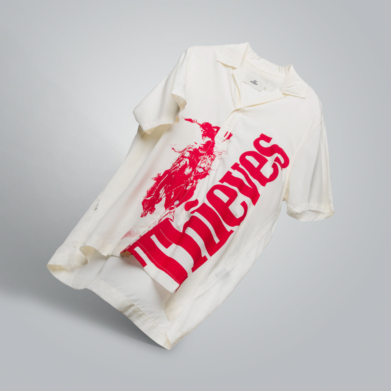 Rodeo SS Button Up - Cream