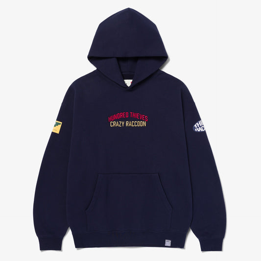 Front of CR X 100T LA to Tokyo Hoodie