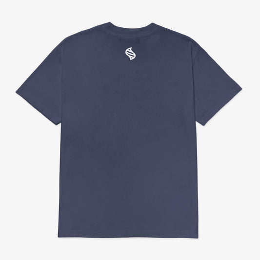 Back of Mega Charizard X T-Shirt - Navy