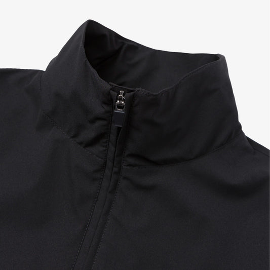 Collar detail on Foundations FW'24 Women's Windbreaker - Black