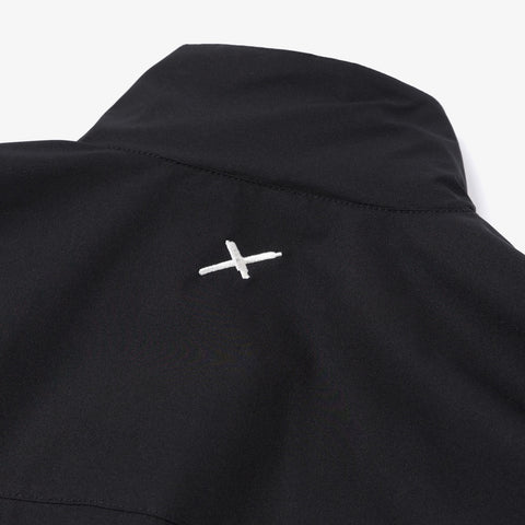 x logo on Foundations FW'24 Women's Windbreaker - Black