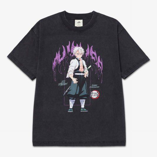 Sanemi T-shirt - Vintage Black