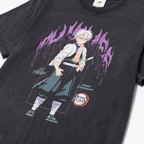 Sanemi T-shirt - Vintage Black