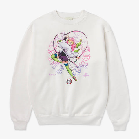 Front of Mitsuri Crew - White