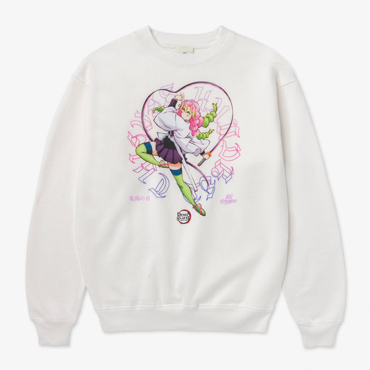 Front of Mitsuri Crew - White