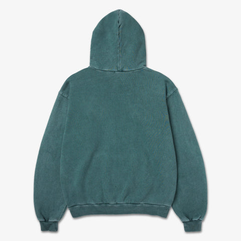 Back of Akaza Hoodie - Sage Green